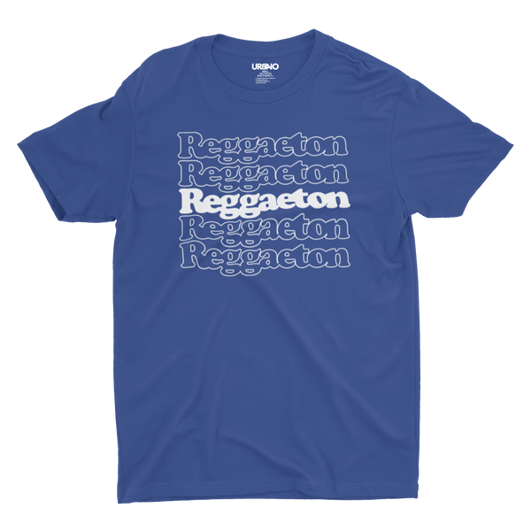 Camiseta Reggaeton 4 de Julio (Azul)