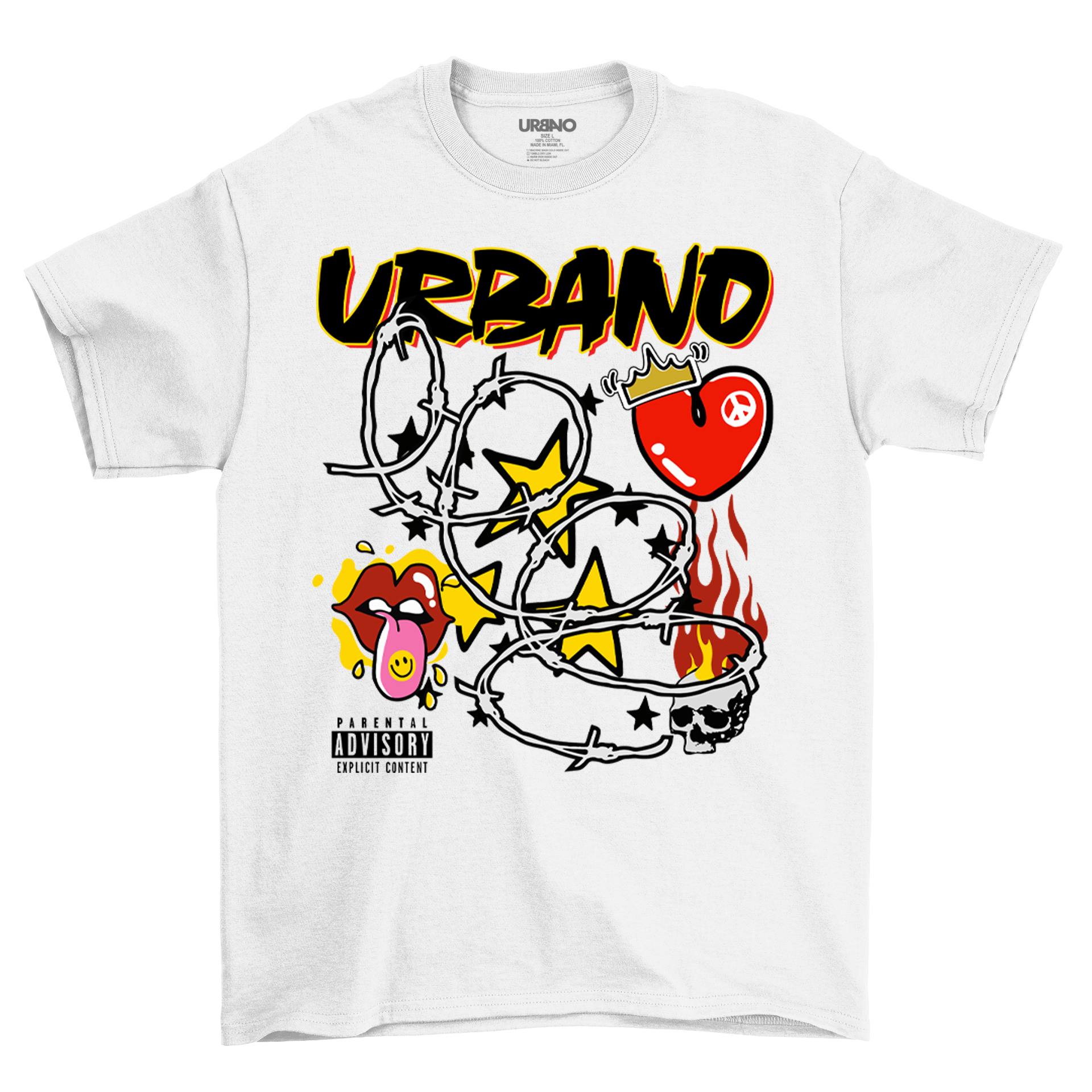 Urbano Punk Shirt (White)