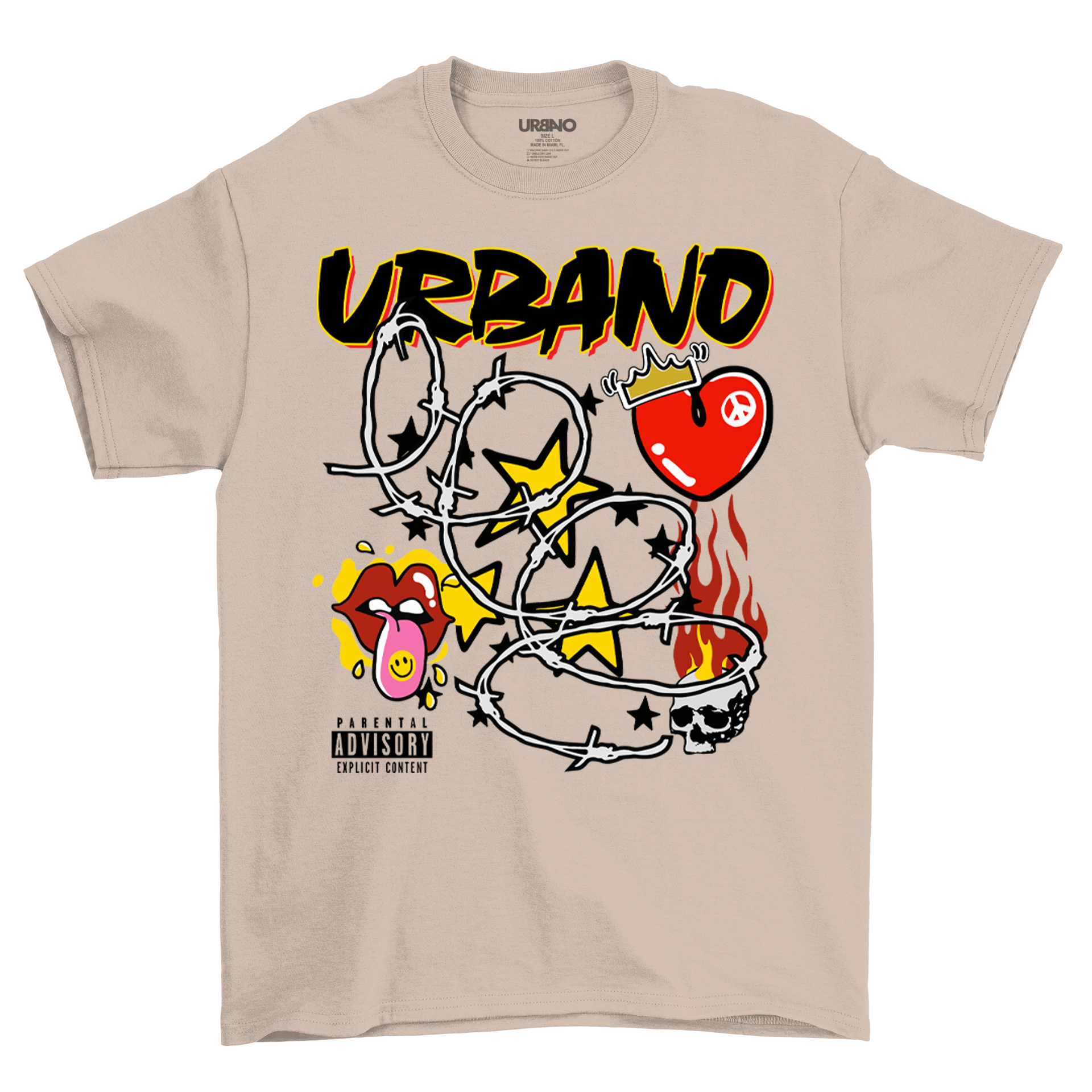 Urbano Punk Shirt (Sand)